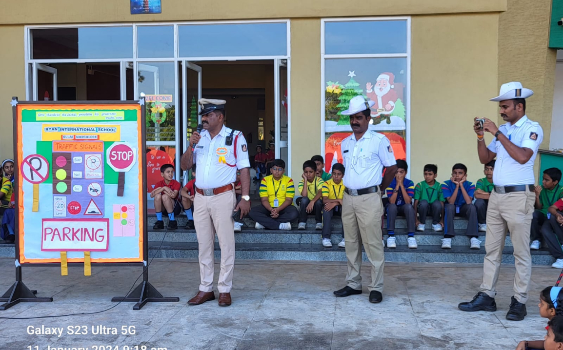 Interactive session with traffic police Interactive session with traffic police